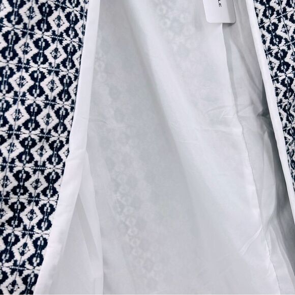 NWT Carolina Belle Jacket Coat Knit Blue White - Picture 5 of 10